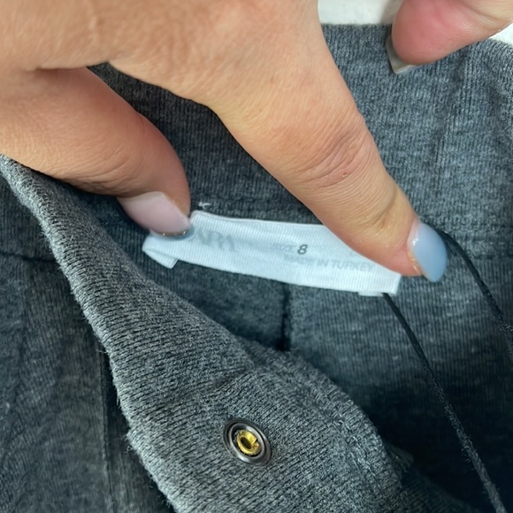 NWT ZARA girls dressy grey leggings, like wool. size 8 - Picture 2 of 4